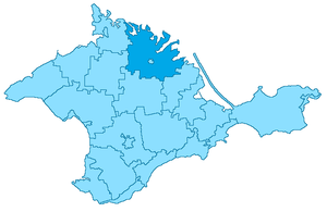 Роскошненский сельский совет на карте