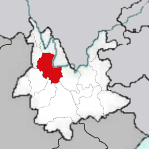 Дали-Байский автономный округ на карте