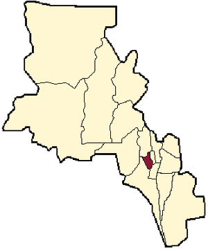 Департамент Катамарка на карте