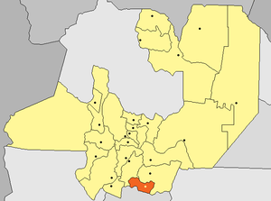 Департамент Ла-Канделария на карте