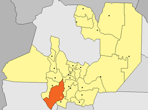 Департамент Сан-Карлос на карте