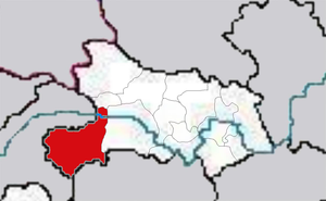 Эньши-Туцзя-Мяоский автономный округ на карте