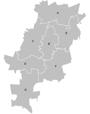 Административные регионы Йоханнесбурга