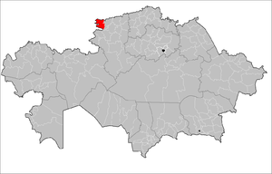 Карабалыкский район на карте