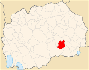 Община Демир-Капия на карте