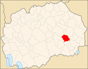 Община Конче на карте