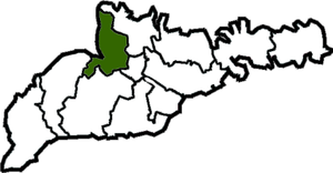 Кицманский район на карте