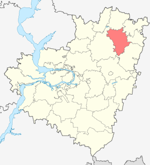 Location Of Isaklinsky District (Samara Oblast).svg