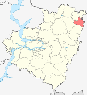 Location Of Kamyshlinsky District (Samara Oblast).svg