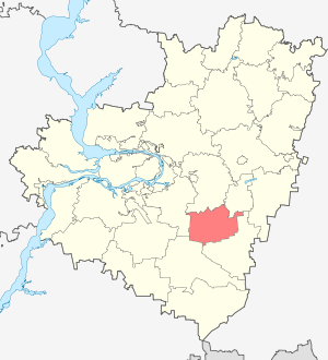 Location Of Neftegorsky District (Samara Oblast).svg