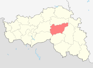Новооскольский район на карте