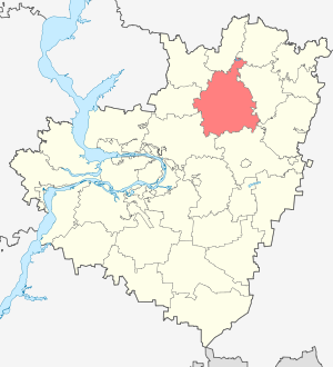Location Of Sergiyevsky District (Samara Oblast).svg