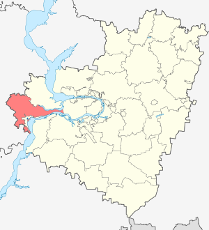 Location Of Syzransky District (Samara Oblast).svg