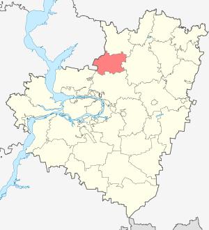 Location Of Yelkhovsky District (Samara Oblast).svg