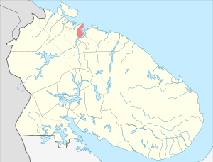 Александровск на карте