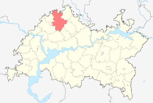 Среднекорсинское сельское поселение на карте