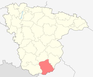 Богучарский район на карте