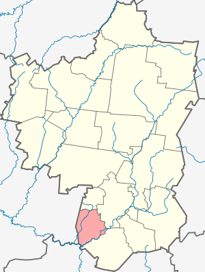 Жужгесское сельское поселение на карте