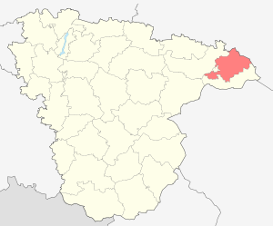 Location of Borisoglebsky District (Voronezh Oblast).svg