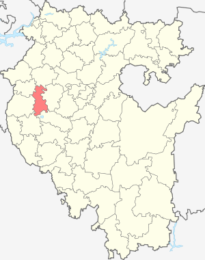 Буздякский район на карте