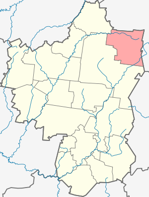 Чеканское сельское поселение на карте