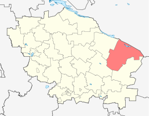 Левокумский муниципальный район на карте