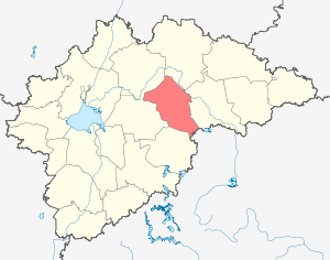 Окуловский муниципальный район на карте