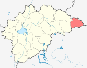 Пестовский муниципальный район на карте