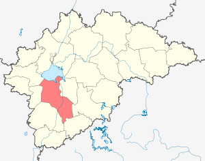 Старорусский муниципальный район на карте