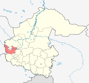 Тюменский район на карте