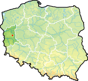 Гмина Любжа (Свебодзинский повят), карта