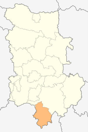 Община Лыки на карте