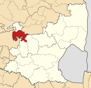 Тхембисиле Хани, карта