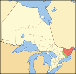 Map of Ontario EASTERN.svg