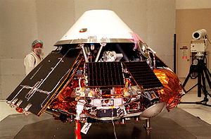 Mars Polar Lander undergoes testing.jpg