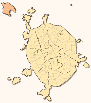 Зеленоград(Зеленоградский административный округ) на карте