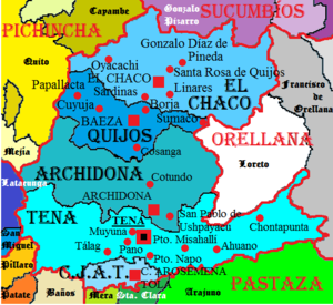 Эль-Чако на карте