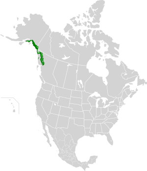 Pacific Coastal Mountain icefields and tundra map.svg