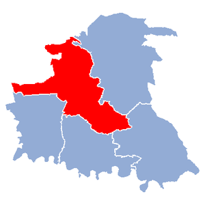 Гмина Хшанув (Хшанувский повят) на карте