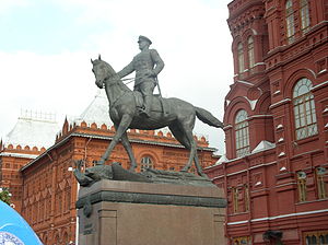 Russia-Moscow-Georgy Zhukov Monument.jpg