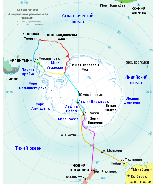 Shackleton Endurance Aurora map.svg