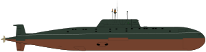 Sierra III class SSN.svg