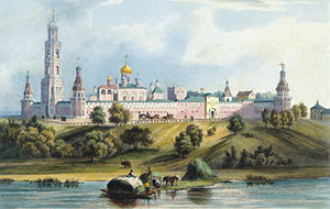 Симонов монастырь (картина XIX века)