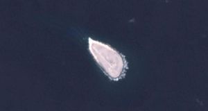 Спутниковая фотография острова Тромелин