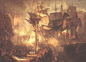 Жозеф Маллорд Уильям Тюрнер, Трафальгарское сражение (1806)