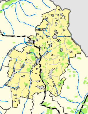Великобурлукский район, карта
