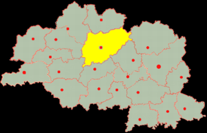 Полоцкий район на карте
