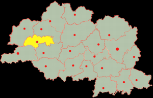 Шарковщинский район на карте