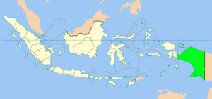Провинция на карте Индонезии
