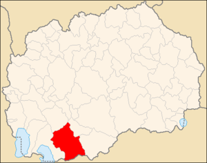 Община Битола на карте